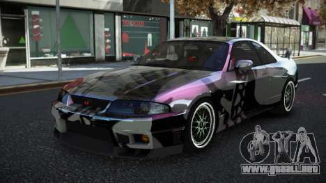 Nissan Skyline R33 Tixol S13 para GTA 4