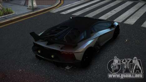 Lamborghini Aventador Tuhvas para GTA 4