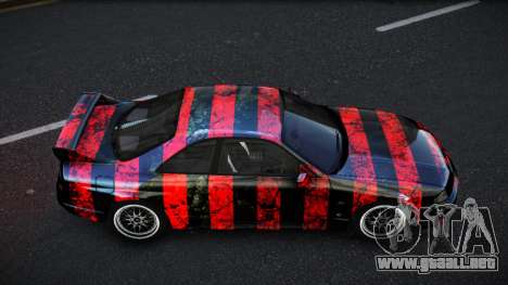 Nissan Skyline R33 Elnale S6 para GTA 4