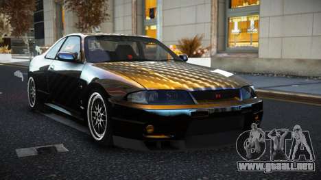 Nissan Skyline R33 Tixol S14 para GTA 4