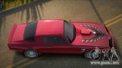 Pontiac Firebird 1979 para GTA San Andreas