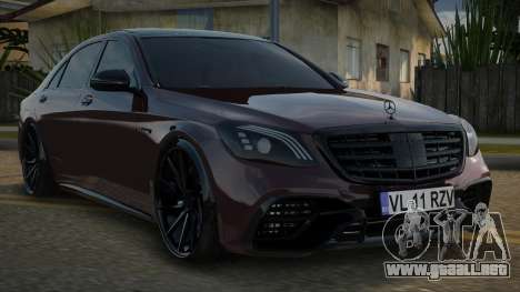 Mercedes-Benz S63 AMG W222 v1.2 para GTA San Andreas