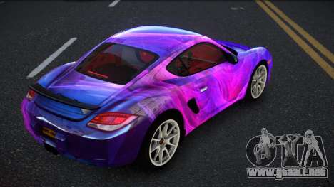 Porsche Cayman Ronthy S5 para GTA 4