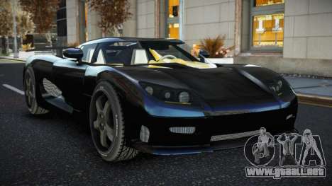 Koenigsegg CCRT Precilo para GTA 4