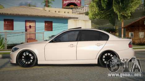 BMW E90 320d Tuned para GTA San Andreas