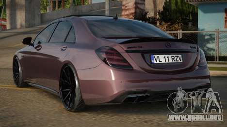 Mercedes-Benz S63 AMG W222 v1.2 para GTA San Andreas