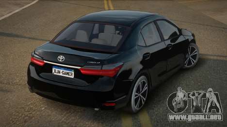 Toyota Corolla XEI 2018 para GTA San Andreas
