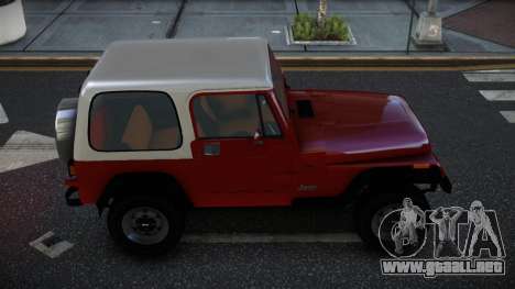 Jeep Wrangler B6N para GTA 4