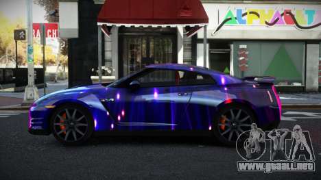 Nissan GT-R Raerthle S6 para GTA 4