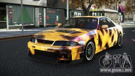 Nissan Skyline R33 Tixol S9 para GTA 4