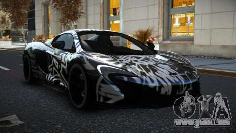 McLaren 650S T7R S4 para GTA 4
