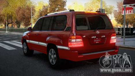 Lexus LX470 Kelyusan para GTA 4