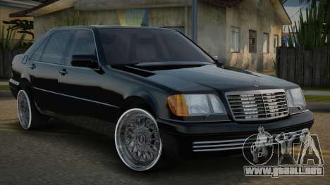 Mercedes-Benz S600 V12 Mafia para GTA San Andreas