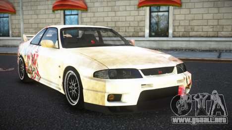 Nissan Skyline R33 Elnale S8 para GTA 4