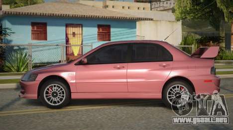 Mitsubishi Lancer Evolution IX MR Edition [RHA] para GTA San Andreas