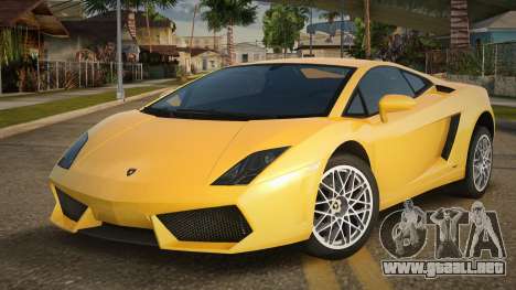 Lamborghini Gallardo LP560 Lanlert para GTA San Andreas