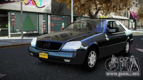 Mercedes-Benz 600SEC B3Y para GTA 4