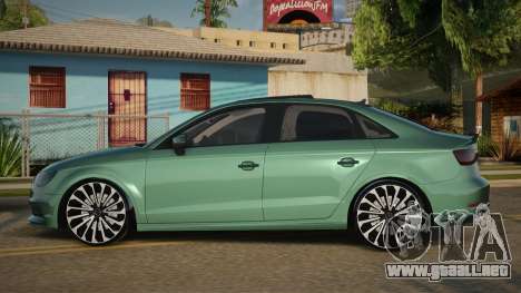 Audi A3 Linen para GTA San Andreas