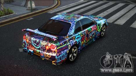 Nissan Skyline R34 JML S3 para GTA 4