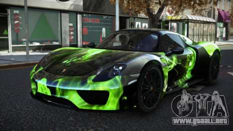 Porsche 918 Vorgy S10 para GTA 4