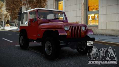 Jeep Wrangler B6N para GTA 4
