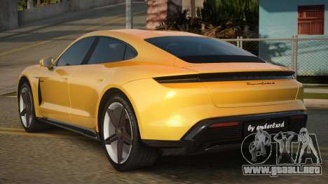 Porsche Taycan Turbo S V1.1 para GTA San Andreas