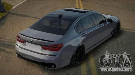 BMW 7-er G11 M760Li para GTA San Andreas