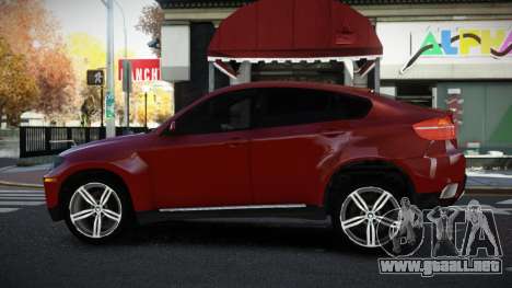 BMW X6 Riserian para GTA 4