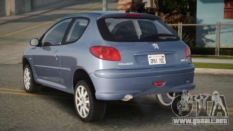 Peugeot 206 GTI V1.1 para GTA San Andreas
