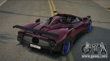 Pagani Zonda Ahralia para GTA San Andreas