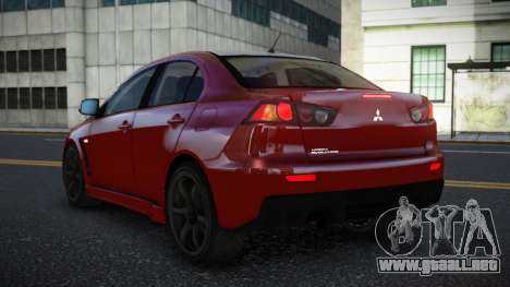 Mitsubishi Lancer Evolution X Ruwwokem para GTA 4