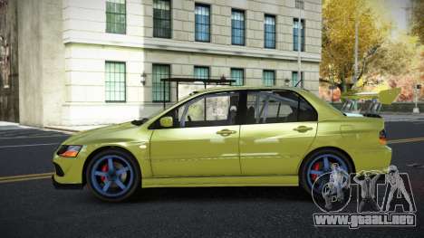 Mitsubishi Lancer Evolution VIII Kocjec para GTA 4