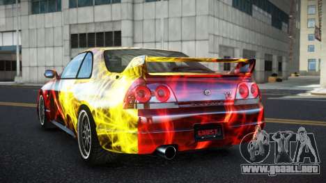 Nissan Skyline R33 Elnale S2 para GTA 4