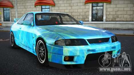 Nissan Skyline R33 Elnale S9 para GTA 4