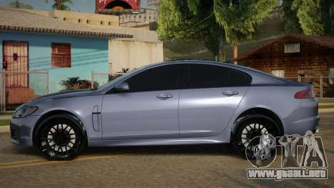 Jaguar XF-R Leslia para GTA San Andreas