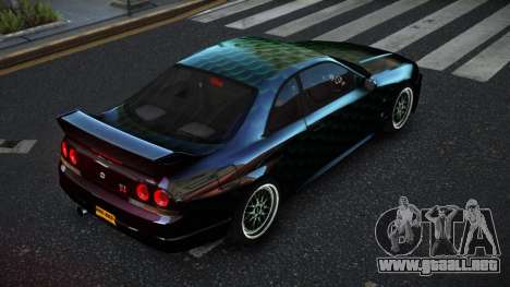 Nissan Skyline R33 Tixol S10 para GTA 4