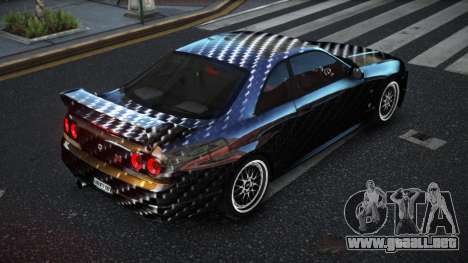 Nissan Skyline R33 Tixol S14 para GTA 4