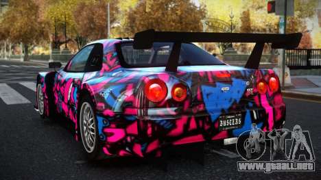 Nissan Skyline R34 YHL S1 para GTA 4