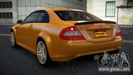 Mercedes-Benz CLK 63 AMG Sutlegav para GTA 4