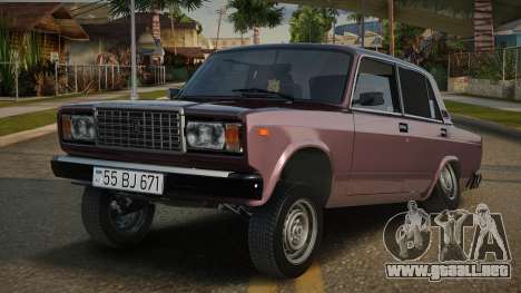 Vaz 2107 Aze Style para GTA San Andreas