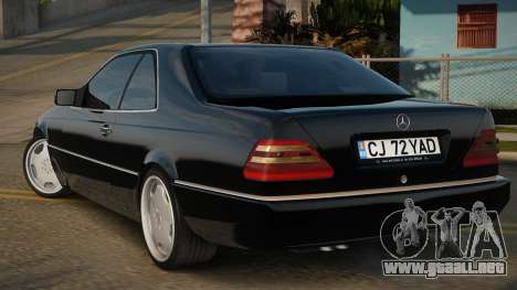 Mercedes-Benz 600SEC Erley para GTA San Andreas