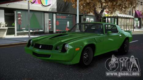 Chevrolet Camaro Z28 Nakekyam para GTA 4