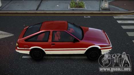 Toyota AE86 Festyhu para GTA 4