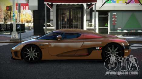 Koenigsegg CCX Rascvi para GTA 4