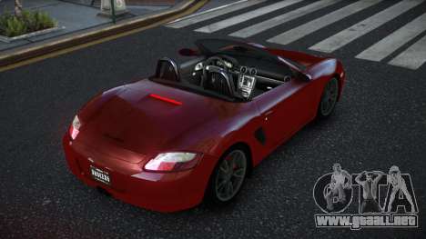 Porsche Boxster DVR para GTA 4