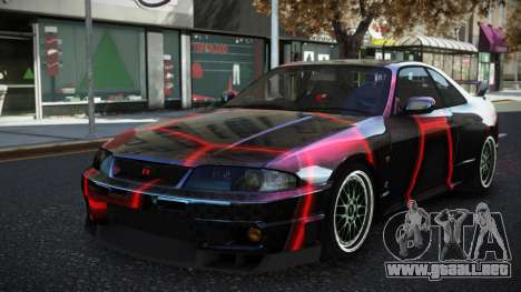 Nissan Skyline R33 Tixol S6 para GTA 4