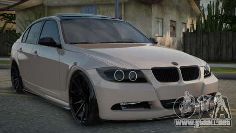 BMW E90 320d Tuned para GTA San Andreas