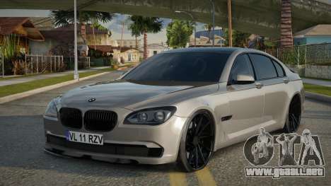 BMW 730I F01 para GTA San Andreas