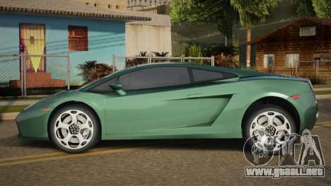 Lamborghini Gallardo Jenstin para GTA San Andreas