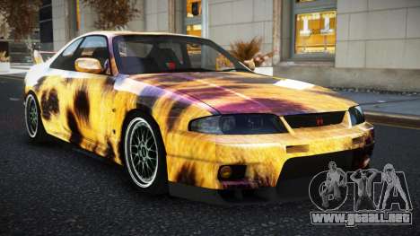 Nissan Skyline R33 Tixol S9 para GTA 4